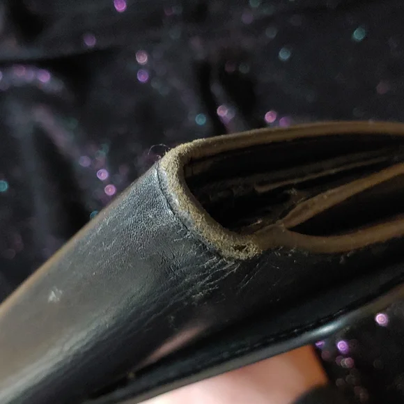 Fossil Leopard Leather Large Wallet - Picture 14 of 16